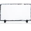 MR.R sublimazione kit oggetti Cornice Rettangolare Rock Slate Photo Placca, Cornice Personalizzata Novità per Matrimonio, Compleanno, Nascita 4.7x8.6 inch 12x22cm