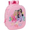 safta BARBIE - Zaino scolastico, design 3D, ideale per bambini di diverse età, comodo e versatile, qualità e resistenza, 27 x 10 x 33 cm