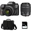 Pentax K-3 + DA 18-55mm F3.5-5.6 AL WR + DA 50-200mm F4-5.6 ED WR + SD 4GB Kit fotocamere SLR 24,35 MP CMOS 6016 x 4000 Pixel Nero