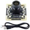 KFWAPO For modulo fotocamera USB OV9732 60 72 100 160 180 gradi regolabile 1280 * 720 720P 1 MP senza driver, for scansione codice QR Riconoscimento facciale(180 degree MF)