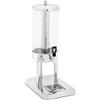 Royal Catering RCJD-01 - Distributore di succo, 5,5 l, con sistema di raffreddamento, in acciaio inox e plastica (policarbonato)