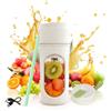 Colexy Portatile Frullatore Portatile, 450ml Mini Frullatore, USB Ricaricabile Juicer Cup, 2 Tappi Anti-Goccia + Cannuccia, Frullatore Multifunzione per Smoothie, Frullati, Protein Shake e Succhi di Frutta