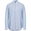 EMPORIO ARMANI - Camicia a righe - Azzurro