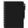 ICE TOYS agenda 14 mesi formato A5 con la penna touch screen adatto per ufficio regalo natalizio e ogni feste (Nero, A5)