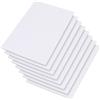 AHANDMAKER 8 fogli di plastica espansa in PVC, 30 x 20 cm, fogli bianchi in schiuma di PVC, spessore 3 mm, fogli in PVC per artigianato e arte, presentazioni, cartelli, uso esterno