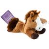 Habibi Plush Pony, cuscino termico per bambini e adulti, cuscino riscaldante per microonde, peluche riscaldabile, calore benefico per il relax e il comfort, piccolo cavallo
