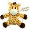 KUKI Peluche Jirafa Riscaldabile al Microonde (23 cm)