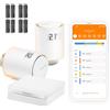 Netatmo Starter Pack Valvole Smart Wifi per Radiatore, Controllo remoto, Risparmio energetico, Pacchetto riscaldamento collettivo, Compatibile con Amazon Alexa, Apple e Google NVP-AMZ