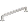 Amerock BP55510PN Maniglia per mobiletto nichel lucido, altezza da 192 mm da centro a centro