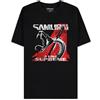 Cyberpunk 2077 - A Like Supreme Uomo T-Shirt Nero 100% Cotone Regular