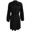 Cocila Vestito Invernale per Allattamento Vestito Lungo Allentato da Donna con Scollo a V e Maniche Lunghe in Tinta Unita Vestito Elegante Corto Inverno