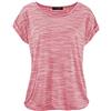 TrendiMax Maglietta Donna Manica Corta Maglia T-Shirt Casual Estativo Tinta Unita Magliette Blusa Toppar