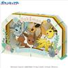 Ensky Paper Theater Pokemon Eevee, Vaporeon, Jolteon, Flareon PT-L73 papercraft kit JP