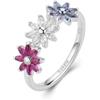 Rosato Anello Donna In Metallo Prezioso Con Simbolo Fiore | Collezione Gaia - RZGA81C