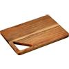 KESPER | Tagliere in legno di acacia, dimensioni: 28 x 19 x 1,5 cm, colore: marrone | 29140