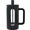 Café Olé Ciao 3 Cup Cafetière, garza in acciaio inox, French Press, nero