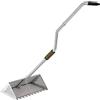 TAIZhiChen Setaccio per Sabbia in Acciaio Inossidabile, Rastrello per Sabbia e Setaccio Ergonomico, Raccolta della Sabbia, Granchi Telline, Cozze, Cannolicchi, Tremolina, Manico da 140 Cm