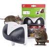 SWISSINNO Repellente a Ultrasuoni 30 m² - Dispositivo Elettronico Anti Topi Ratti e Martore per Interni - Doppio Altoparlante Ultrasuoni - Plug-in da Presa con Indicatore LED