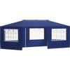 Casaria Gazebo da Giardino 3x6m Protezione UV 18m² Idrorepellente 6 Pareti Tenda Feste Padiglione Tendone Giardino