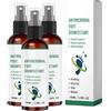 Aoseiens Spray per piedi con olio di albero del tè, spray per piedi e scarpe, mantiene fresche, asciugatura rapida, adatto per viaggi, elimina odori per la cura quotidiana dei piedi