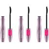 Catrice Cosmetics Catrice Glam&Doll False Lashes Mascara, n. 010, nero, volumizzante, effetto ciglia finte, definente, opaco, senza particelle di microplastica, senza profumo, confezione da 3 (3x9,5 ml)