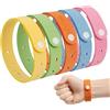 KEPYATI 5 Pezzi Braccialetti Antizanzare, Antizanzara Bracciali, Senza Deet, Sicuro Non Tossiche, Per Adulti E Bambini, Per Attività All'Aperto E Viaggi