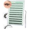 Obeyalash 120pcs Lashes Cluster Wispy C Curl Ciuffetti Extension (YLB010) | No Glue Needed 8-14mix Ciglia Finte Senza Colla Ciglia Extension Resuable and Soft