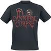 Cannibal Corpse Acid Blood Men's T-Shirt Black Band Merch Bands