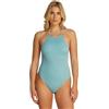 Calvin Klein Donna Costume da Bagno High Neck One Piece Allacciatura sul Collo