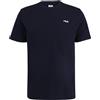 FILA Laas Regular Tee T-Shirt, Iris Nero, L Uomo