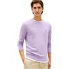 Tommy Hilfiger Uomo Pullover Essential Cotton con Scollo Rotondo, Viola (Lavender Heather), XXL