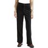 United Colors of Benetton Pantalone 4HA2DF07I, Nero, XS Donna