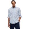 Tommy Hilfiger Uomo Camicia Flex Poplin Bold Stripe in Cotone, Blu (Sweet Blue/Stripe), S