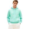Tommy Hilfiger Uomo Felpa con Cappuccio Essential Terry con Tasca a Marsupio, Turchese (Arctic Aqua), S