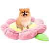 TONBO Morbido peluche 61 cm, carino e accogliente letto per cani e gatti, lavabile in lavatrice e asciugatrice, rosa pastello