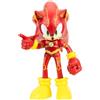 Sonic The Hedgehog DC X Sonic Sonic nei panni di The Flash 6,35 cm Action Figure, Licenziata Ufficialmente da Jakks Pacific, Altamente Articolata e dal Design Dettagliato, Confezione da Collezione