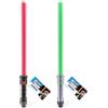 XSHOT Role Play Light Sword Confezione da 2 by ZURU: Spada in schiuma con LED, lama sicura e impugnatura in plastica. Per bambini 6+, adolescenti, adulti.