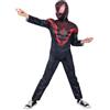 Rubie's RUBIES - Marvel ufficiale - Costume di lusso Spider-Man Miles Morales per bambini - Spiderverse - Taglia 3-4 anni