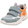 Superfit Rush, Scarpe da Ginnastica, Verde Chiaro Arancione 7500, 25 EU