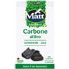 Matt Erboristeria Carbone Attivo 75 Compresse - Integratore Alimentare a Base di Carbone Attivo