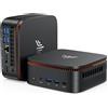 NiPoGi MINI PC AMD RYZEN EMBEDDED R2544 4C/8T MAX 3.7GHZ 8GB RAM SSD 256GB WINDOWS 10