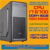 Laser PC COMPUTER PC FISSO CPU INTEL i7-6700 DDR4/16GB SSD512GB DVDRW Win 11/Office 2019