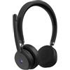 Lenovo Wireless VoIP Headset Bluetooth On-Ear Nero