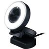 Razer Kiyo - Fotocamera di trasmissione con anello di luce (fotocamera web USB,