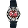Spinnaker Fleuss Orologio Automatico da Uomo - Cassa in Acciaio Inossidabile 316L da 43 mm, Movimento Giapponese, Cinturino in Pelle, Resistenza all'Acqua 15 ATM, Rosso Sangue di Bue - SP-5055-07