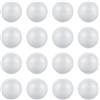 LOLYSIC 100 palline di polistirolo rotonde, 4 cm, realizzate a mano, per fai da te e pittura