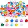 Guidre 400pcs Gemme del Diamante Acrilico, Preziose Colorate Gemme del Diamante | per Vasi, Decorazioni Tavoli, Bomboniere, Decorazioni Acquario, Matrimoni, Arti e Fai-da-Te
