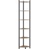 Vicco Libreria Bivio, Rovere dorato/antracite, 29 x 163.5 cm