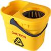 Yocada Secchio per mocio commerciale con strizzatore portatile pieghevole in plastica secchio per pulizia secchio di lavaggio per mop in cotone