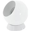 Eglo Petto 1, Lampada a led da tavolo, lampada magnetica da tavolo, lampada